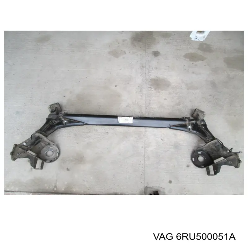 Subchasis trasero soporte motor VAG 6RU500051A precio, desde 932,57 EUR