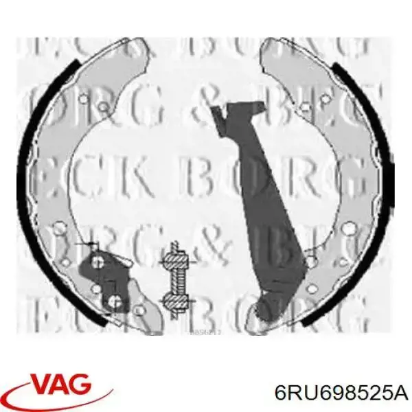 Comprar 6RU698525A VAG Zapatas de freno