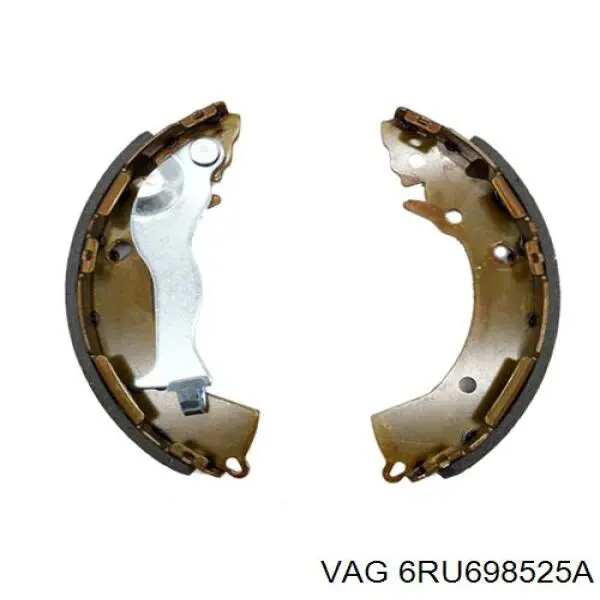 Zapatas de freno de tambor traseras VAG 6RU698525A precio, desde 38,21 EUR