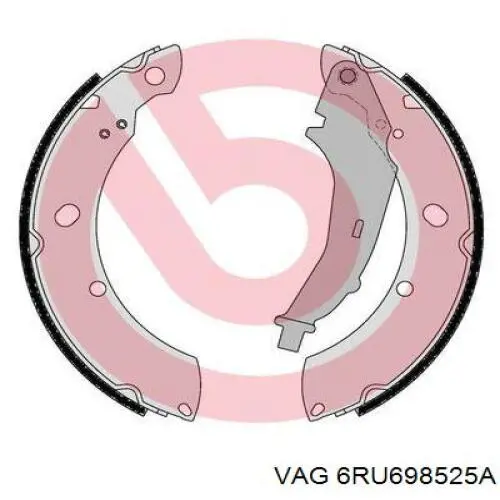 Comprar 6RU698525A VAG Zapatas de freno