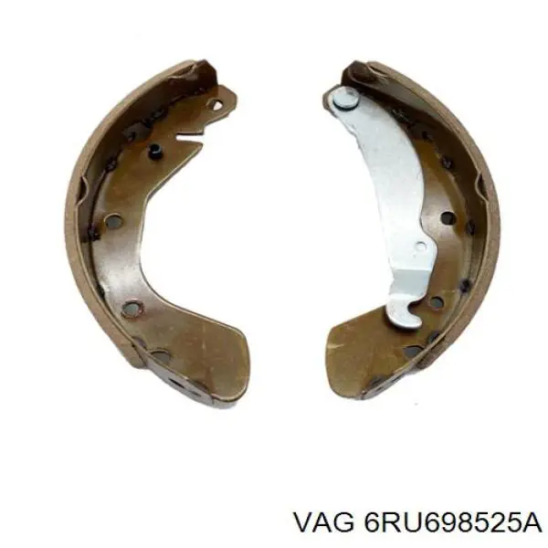 Zapatas de freno 6RU698525A VAG