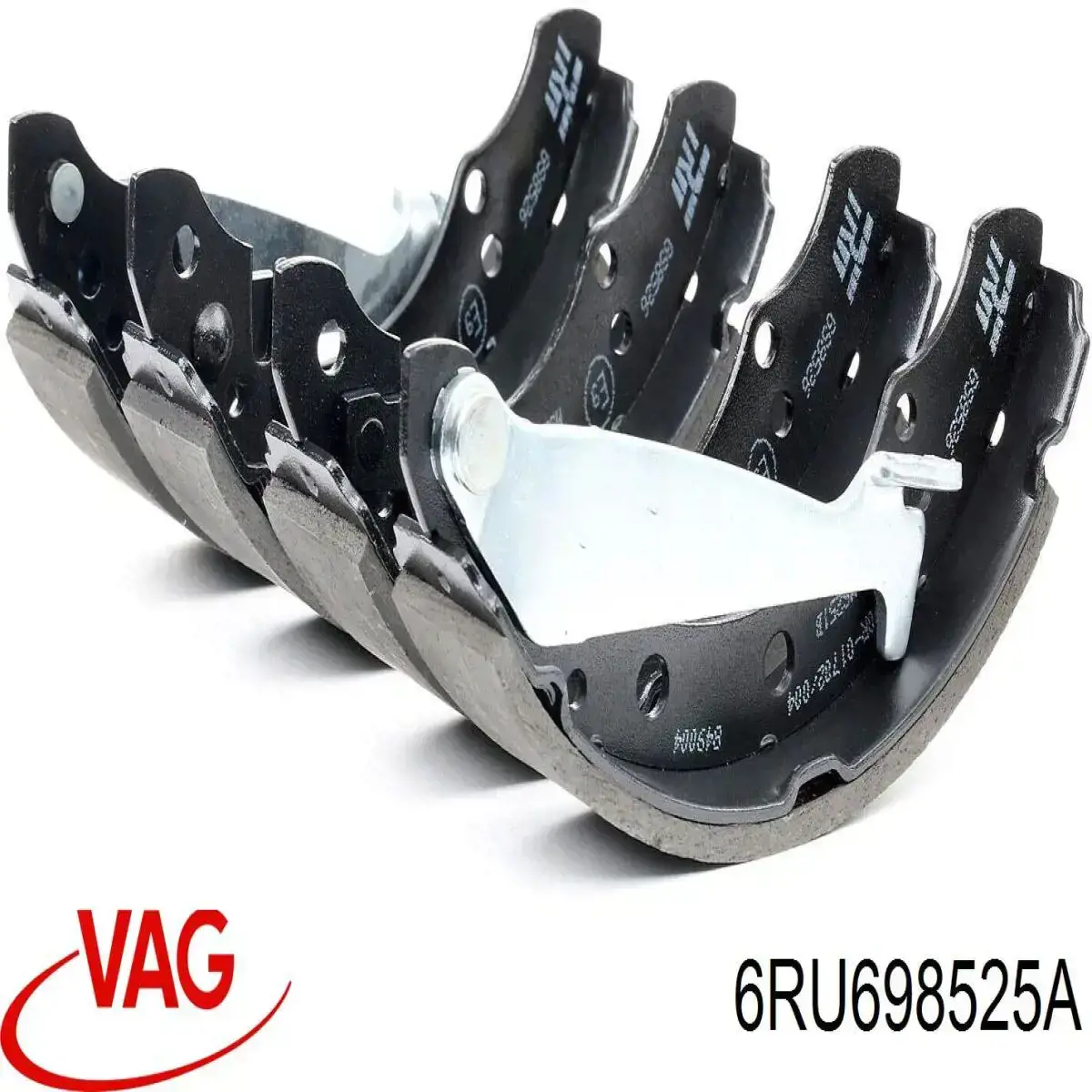 Zapatas de freno traseras VAG 6RU698525A