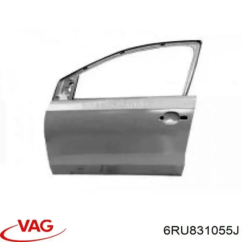 Puerta de coche, delantera, izquierda VAG 6RU831055J precio, desde 253,77 EUR