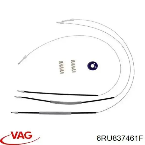 Mecanismo elevalunas delantero izquierdo VAG 6RU837461F precio, desde 44,28 EUR
