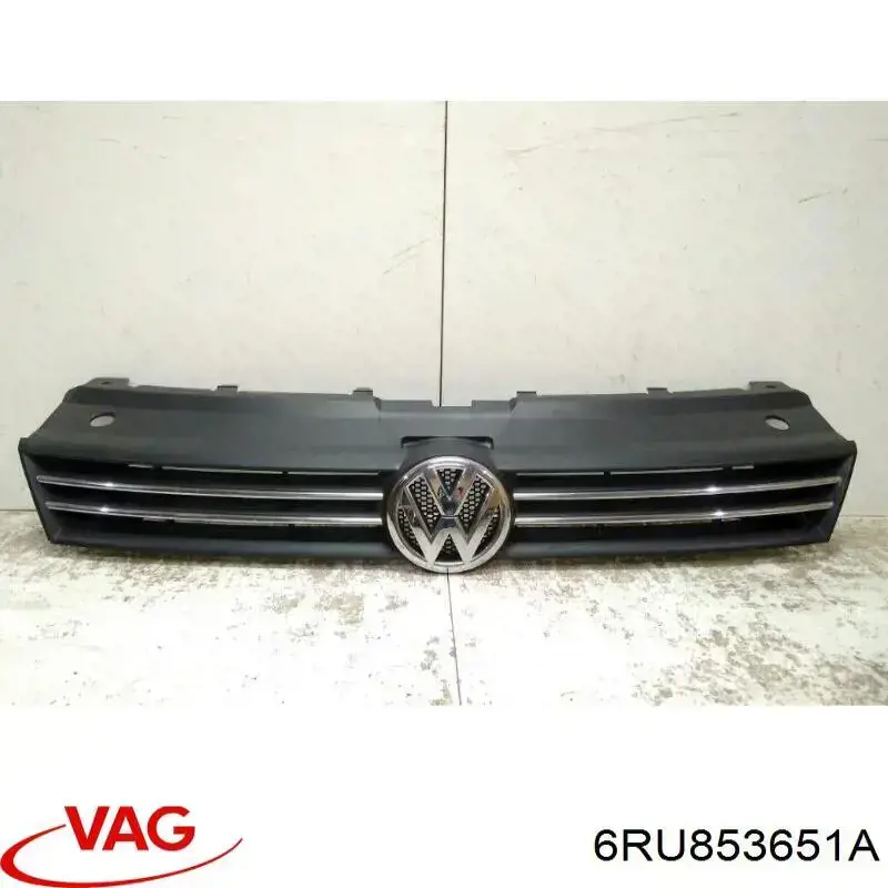 6RU853651A VAG panal de radiador