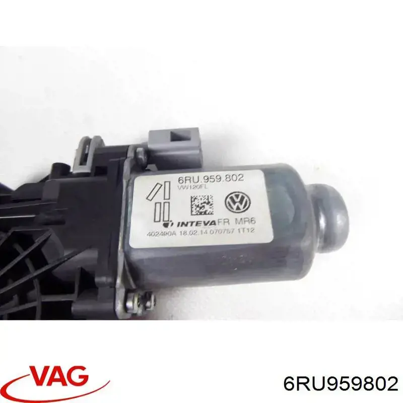 Comprar 6RU959802 VAG Motor del elevalunas de la puerta delantera derecha