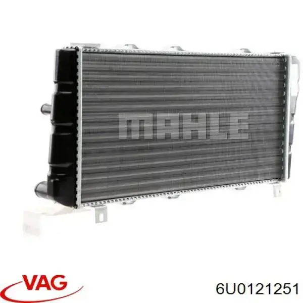6U0121251 VAG radiador