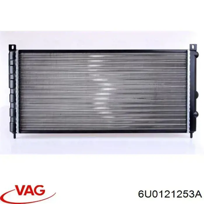 Radiador 6U0121253A VAG