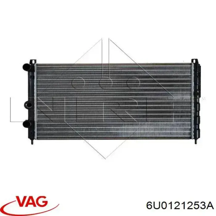 Comprar 6U0121253A VAG Radiador de auto