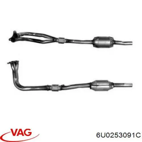 Catalizador VAG 6U0253091C precio, desde 217,02 EUR