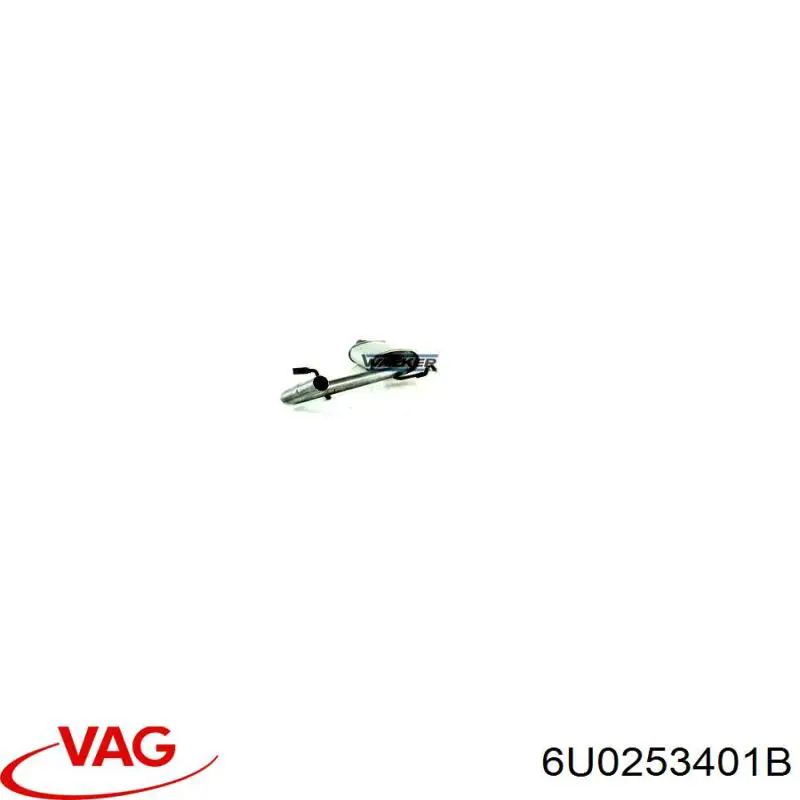 Silenciador central VAG 6U0253401B precio, desde 66,52 EUR