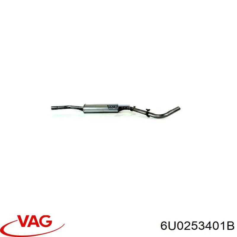 Comprar 6U0253401B VAG Silenciador central