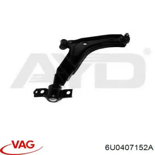 Brazo inferior derecho de la suspensión delantera VAG 6U0407152A precio, desde 56,63 EUR
