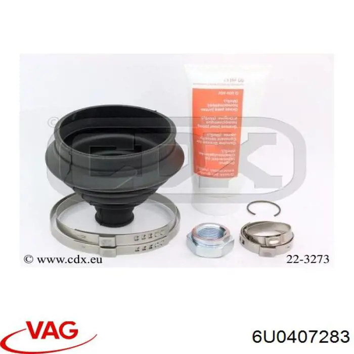 Fuelle semieje delantero exterior VAG 6U0407283