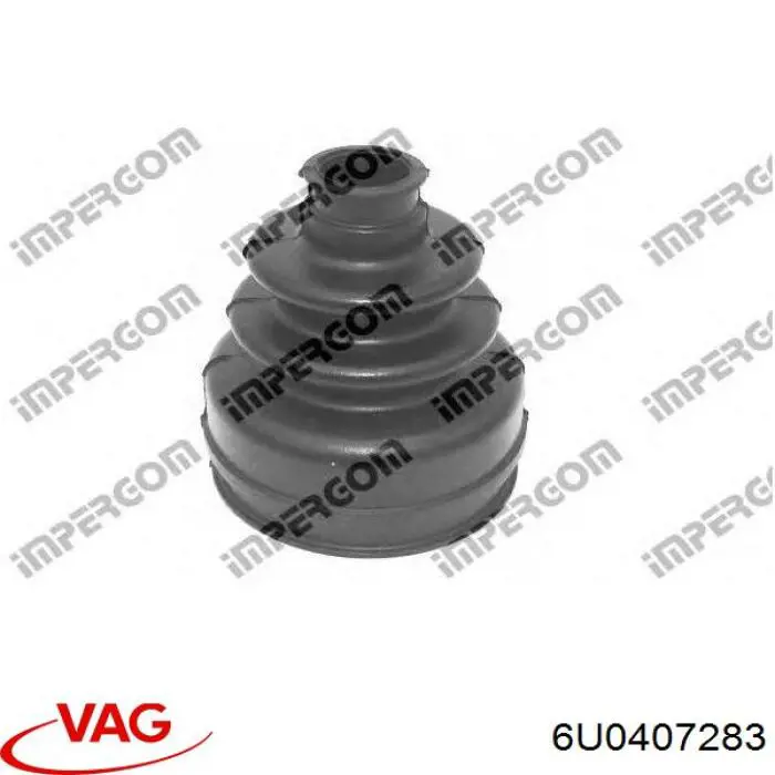 6U0407283 VAG fuelle, árbol de transmisión delantero exterior