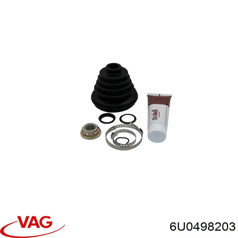 6U0498203 VAG Fuelle transmisión delantero exterior