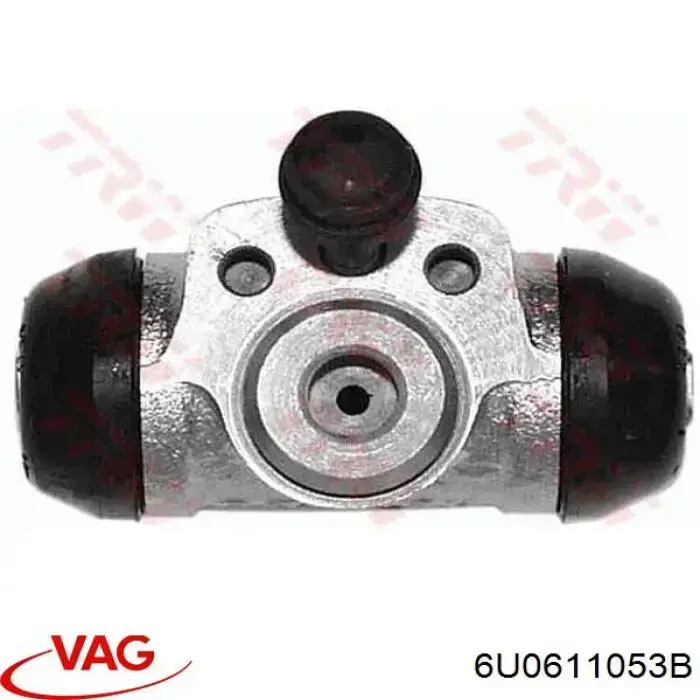 6U0611053B VAG cilindro de freno de rueda trasero