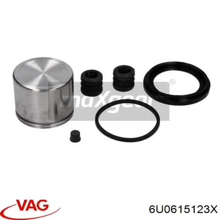 Comprar 6U0615123X VAG Pinza de freno delantera izquierda