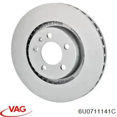 Comprar 6U0711141C VAG Pomo de palanca de cambios