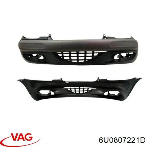 Paragolpes 6U0807221D VAG