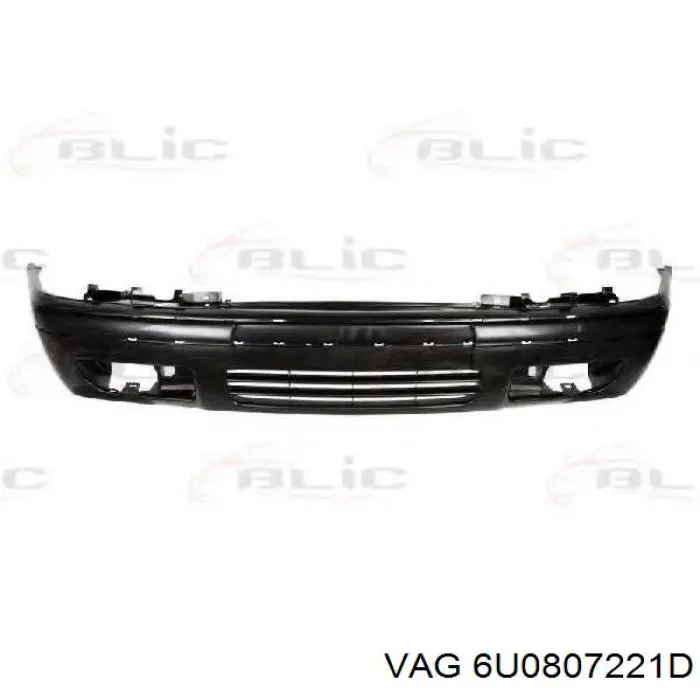 6U0807221D VAG Paragolpes delantero