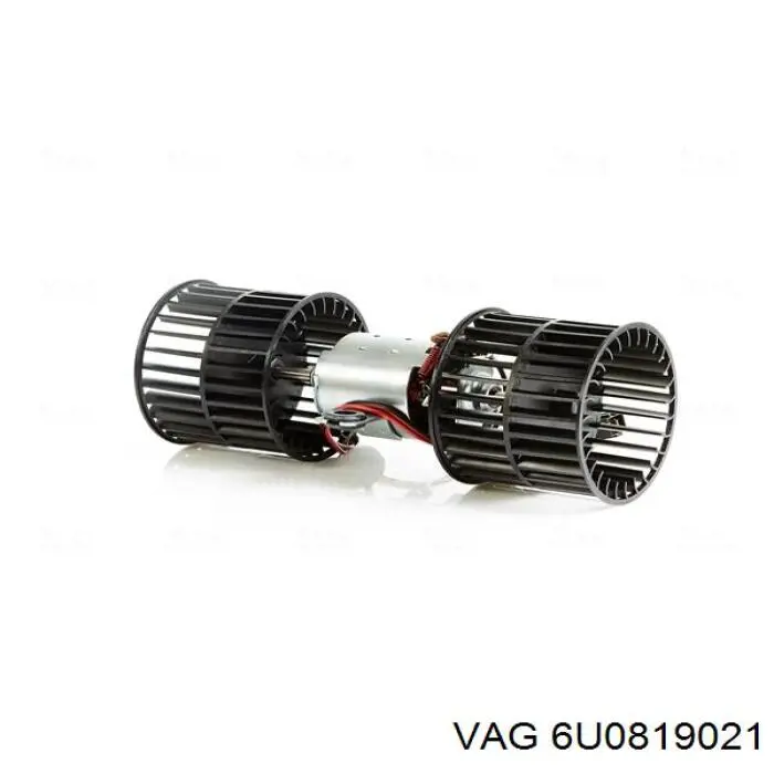 6U0819021 VAG Ventilador de habitáculo
