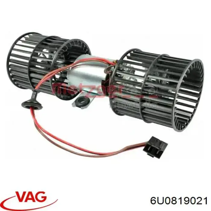 6U0819021 VAG motor eléctrico, ventilador habitáculo
