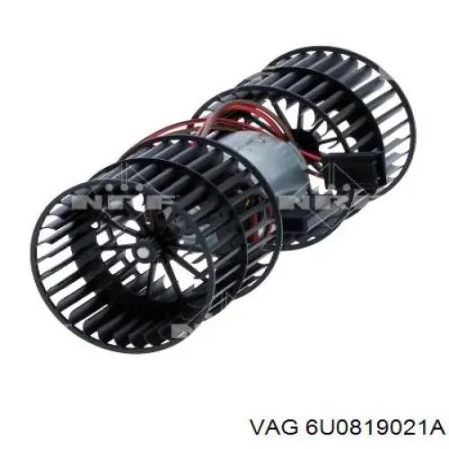 6910NU-1 Polcar motor eléctrico, ventilador habitáculo