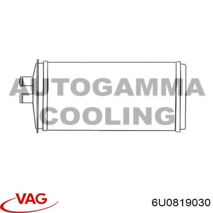 Radiador de calefacción VAG 6U0819030 precio, desde 26,74 EUR