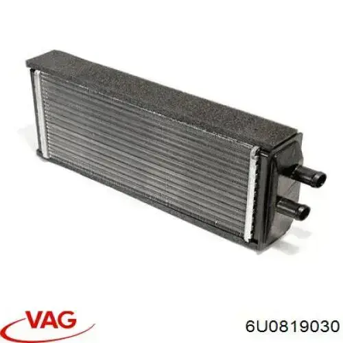 6U0819030 VAG radiador de calefacción