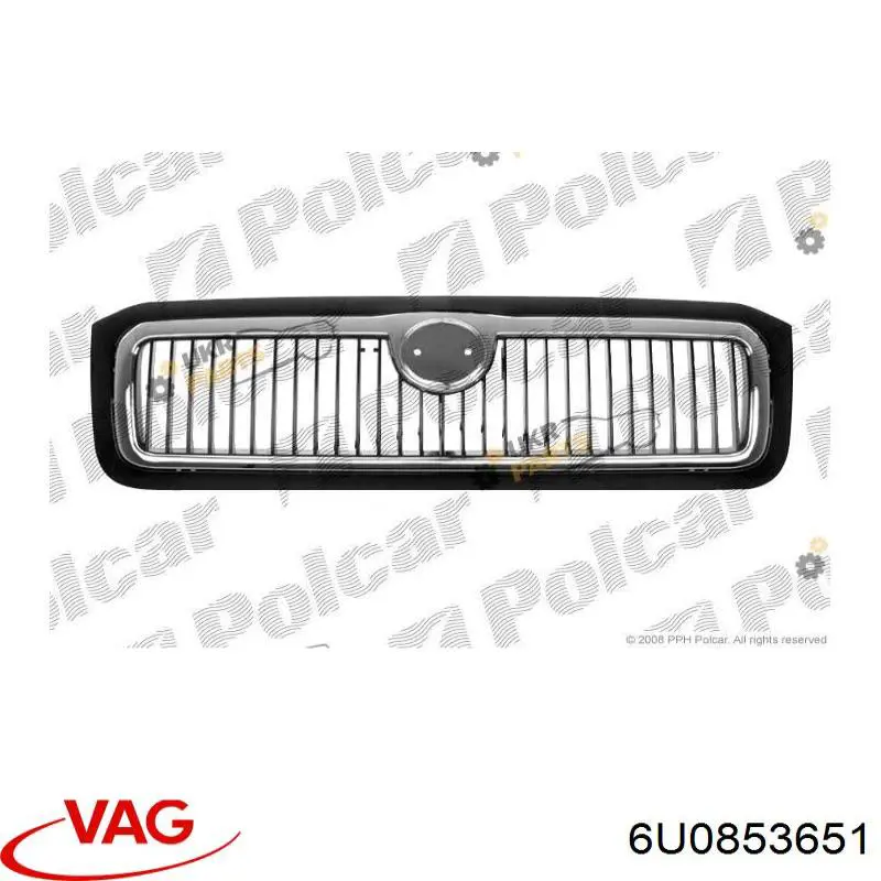 Comprar 6U0853651 VAG Rejilla frontal