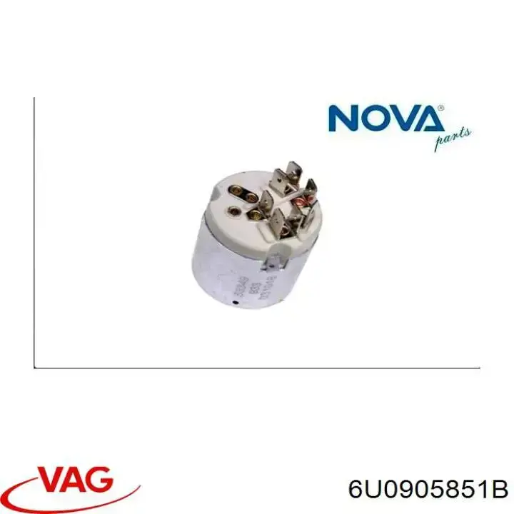 6U0905851B VAG Cuerpo del interruptor de encendido