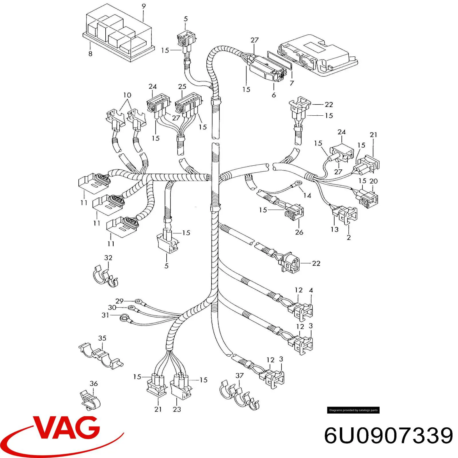6U0907339 VAG 