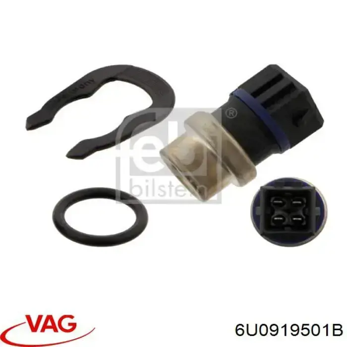 Sensor de temperatura 6U0919501B VAG