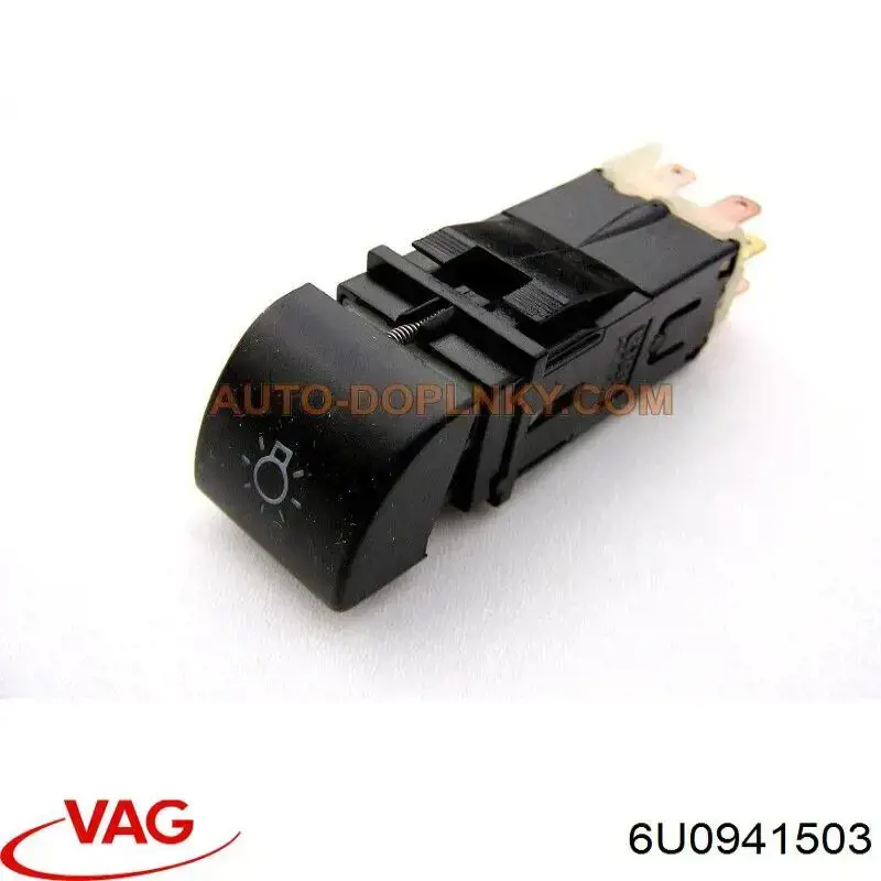 6U0941503 VAG interruptor de faros para "torpedo"