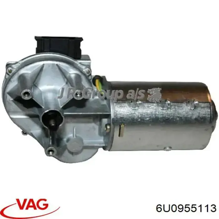 6U0955113 VAG motor del limpiaparabrisas del parabrisas