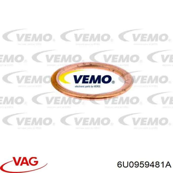 6U0959481A VAG Interruptor térmico