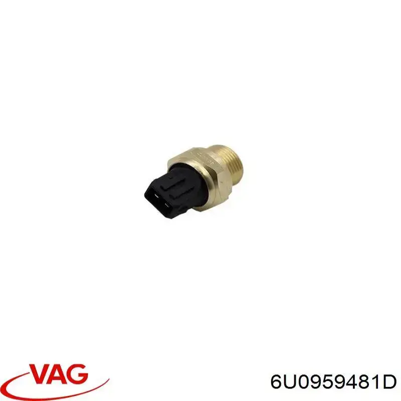 6U0959481D VAG sensor, temperatura del refrigerante (encendido el ventilador del radiador)