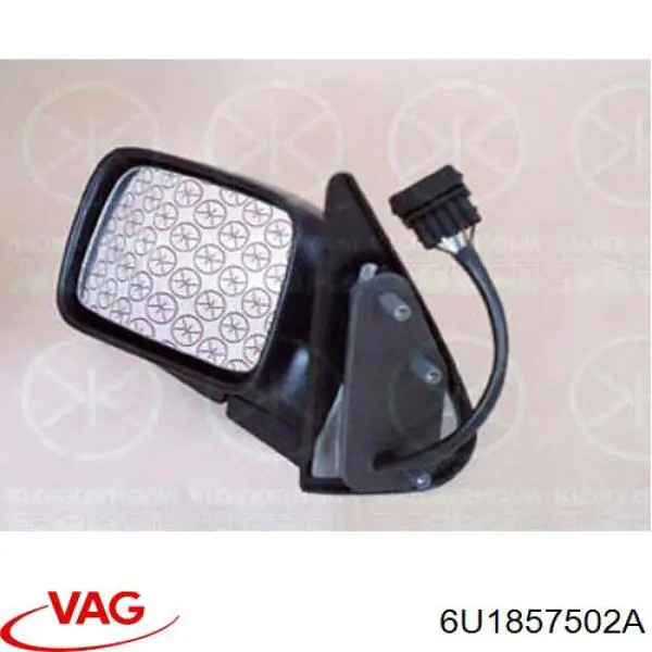 Comprar 6U1857502A VAG Espejo de retrovisor derecho