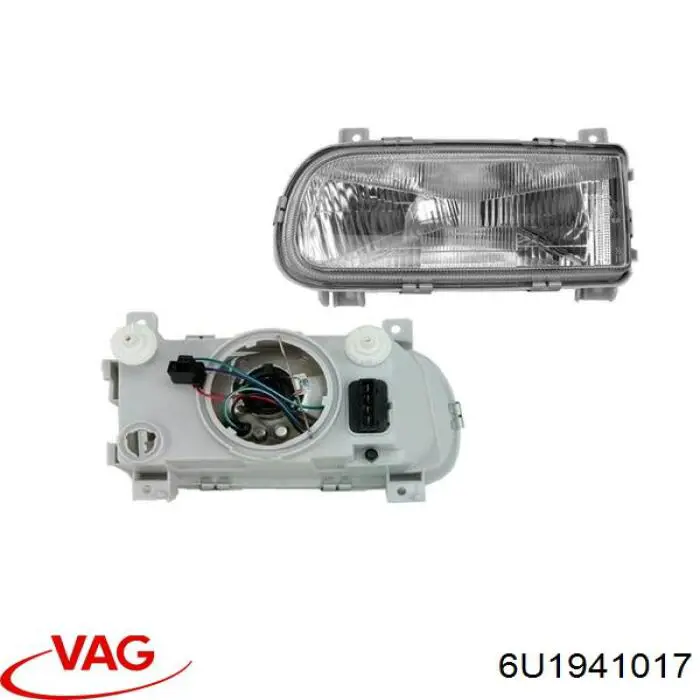 Comprar 6U1941017 VAG Faro delantero izquierdo