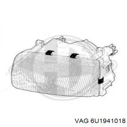 Comprar 6U1941018 VAG Faro derecho