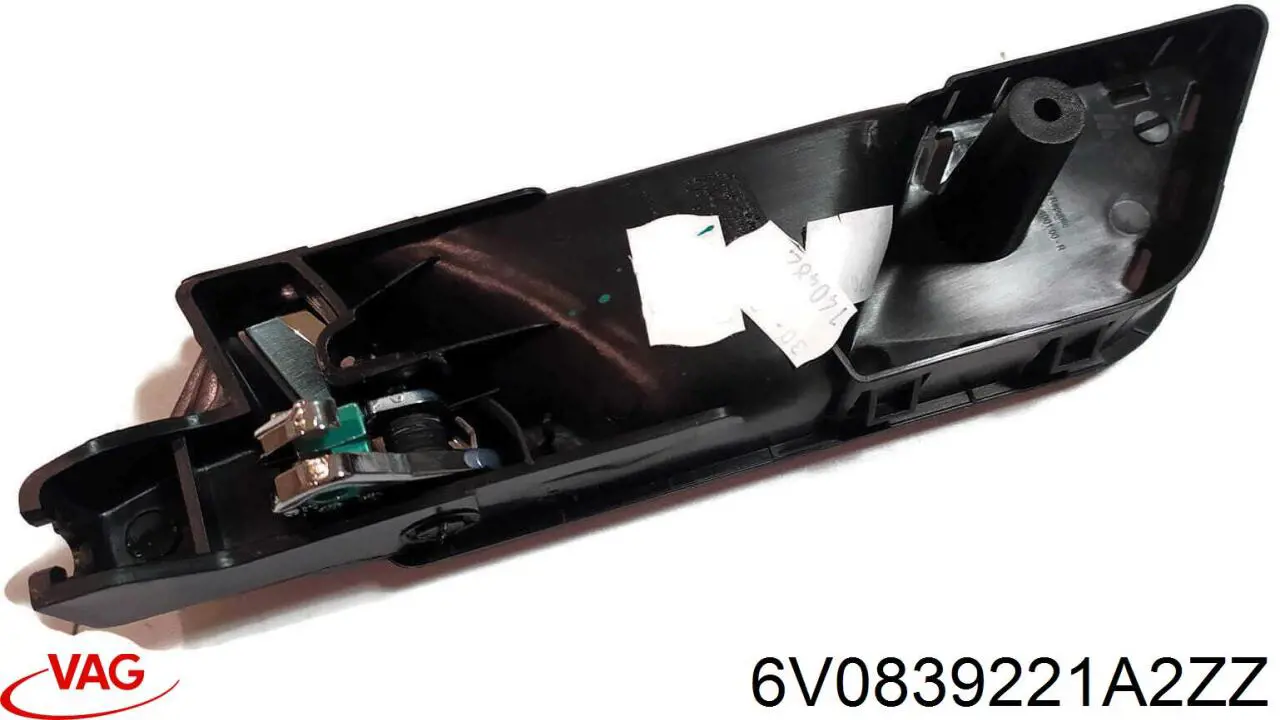 Manija interior de puerta trasera izquierda VAG 6V0839221A2ZZ precio, desde 56,63 EUR