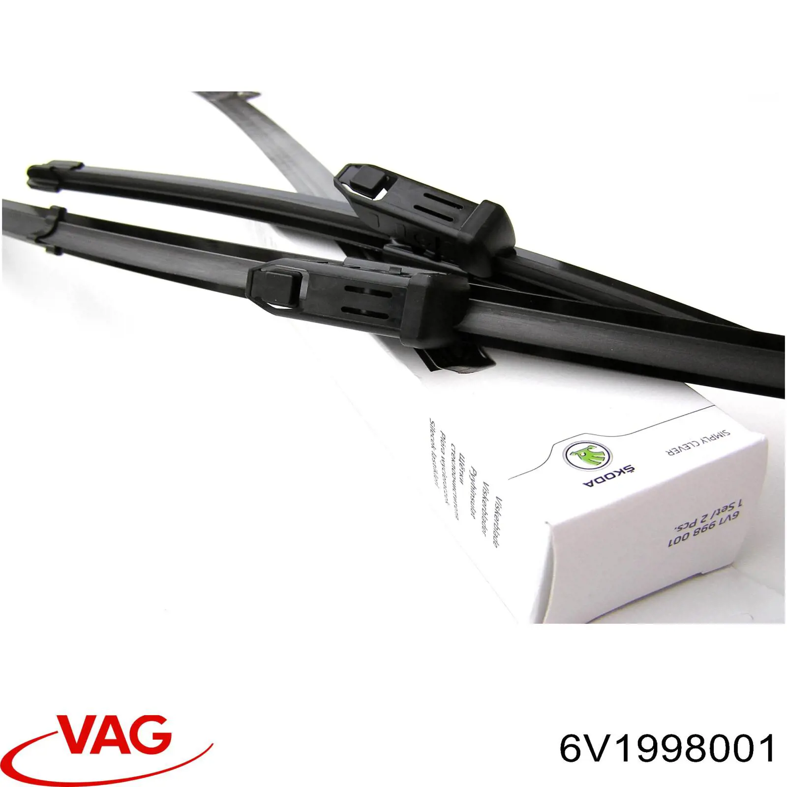 Comprar 6V1998001 VAG Juego de escobillas de luna delantera, 2 piezas