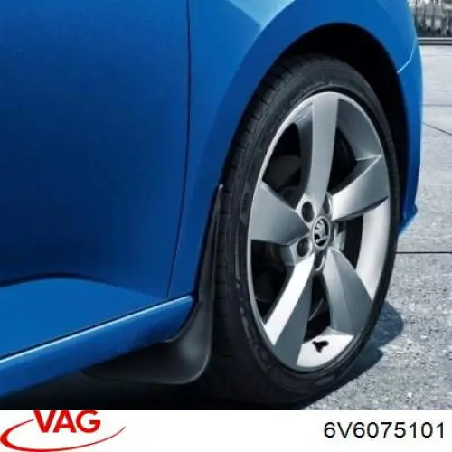 Faldillas guardabarros traseros 6V6075101 VAG