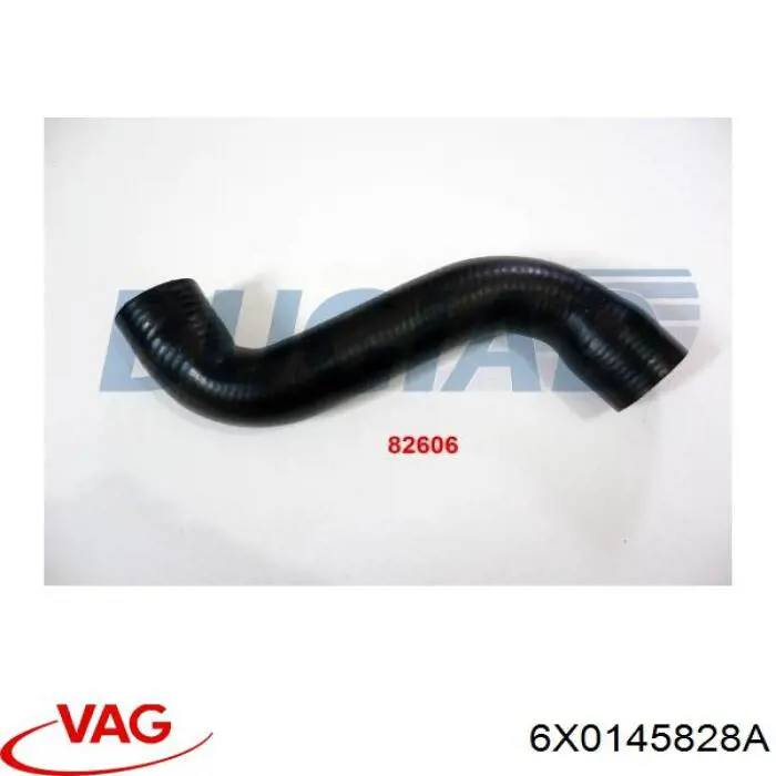 Manguera del intercooler VAG 6X0145828A precio, desde 16,00 EUR