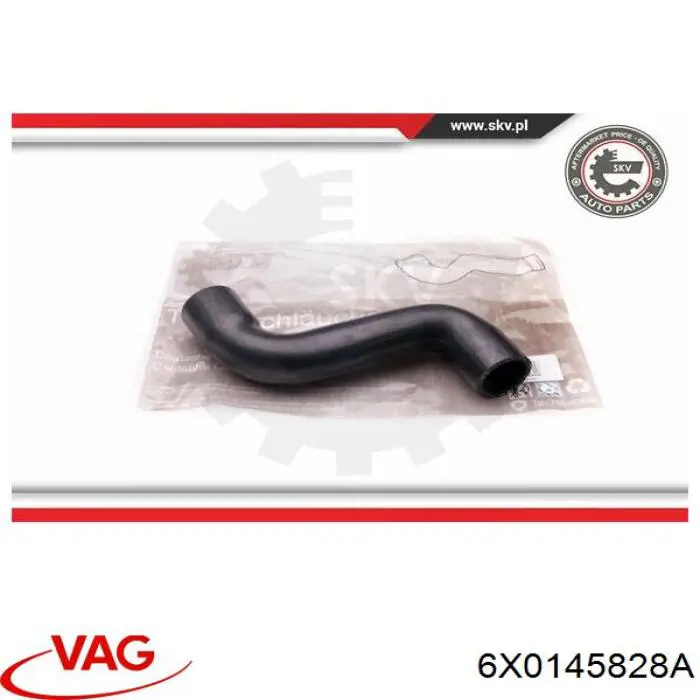 Manguera del intercooler VAG 6X0145828A precio, desde 22,70 EUR