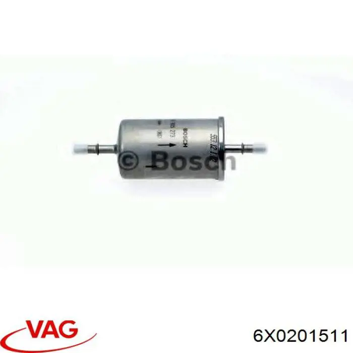 6X0201511 VAG filtro combustible