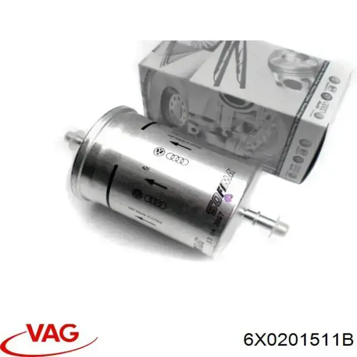 Filtro de combustible 6X0201511B VAG