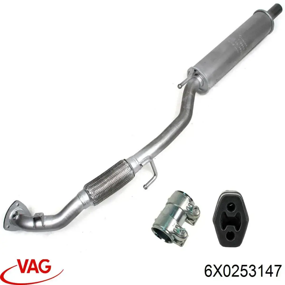 Soporte, silenciador Ford Fiesta JH, JD