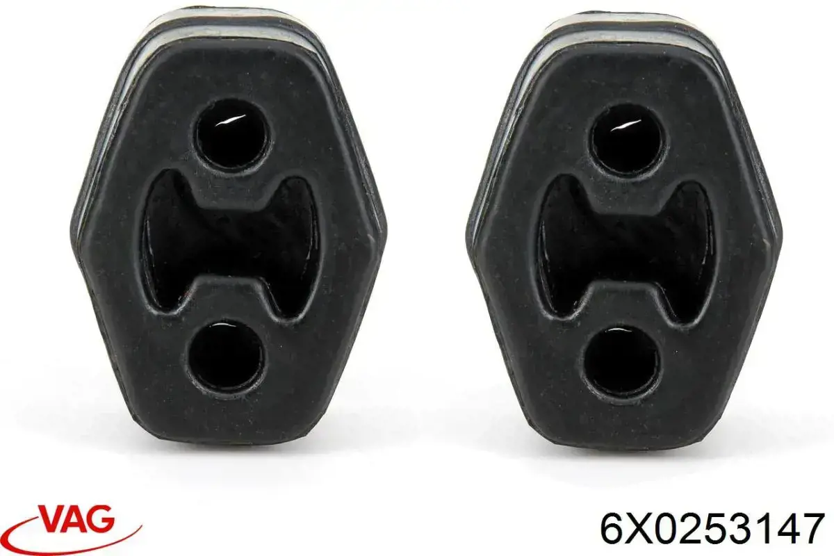 Soporte, silenciador Ford Fiesta JH, JD